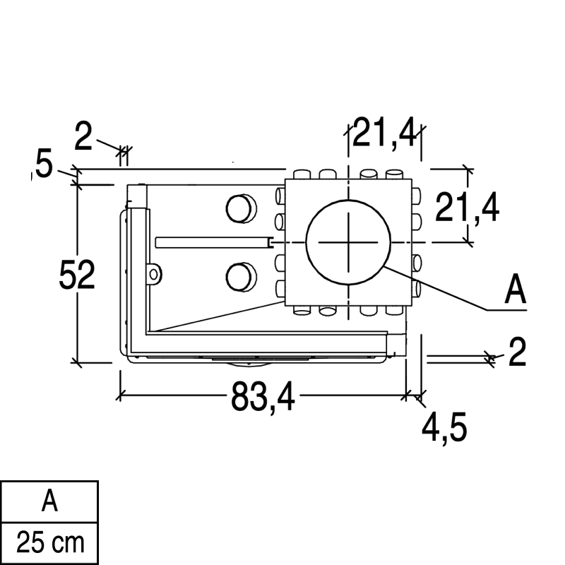 Piazzetta Focolare MA 285 SL PLUS